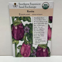Thumbnail for Rosita Eggplant Seeds