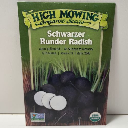 Organic Schwarzer Runder Radish
