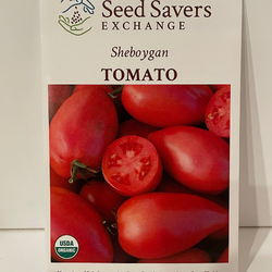 Organic Sheboygan Tomato Heirloom Open Pollinated Seeds