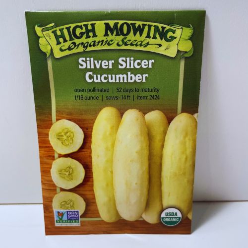 Silver Slicer Cucumber, Organic