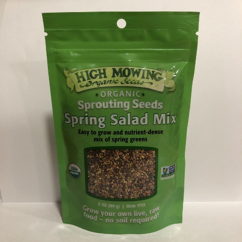 Spring Salad Mix Sprouting Seeds, Organic