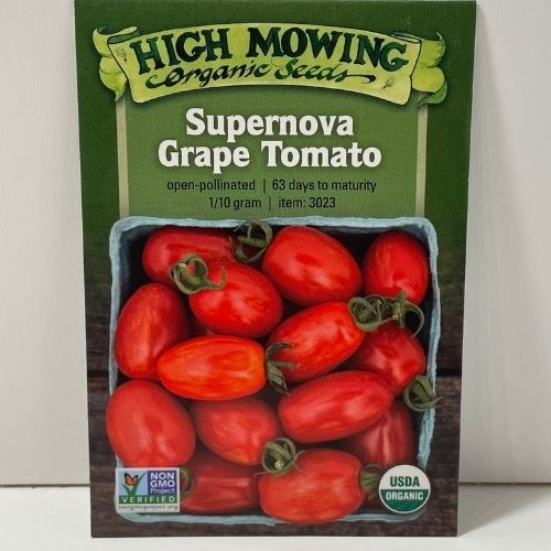 Organic Supernova Cherry Tomato Open Pollinated Seeds
