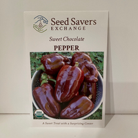Thumbnail for Sweet Chocolate Pepper (Sweet),Organic