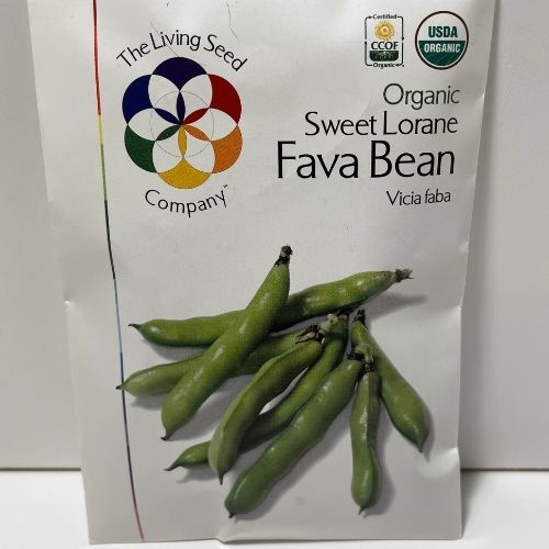Organic Sweet Lorane Fava Bean Seeds