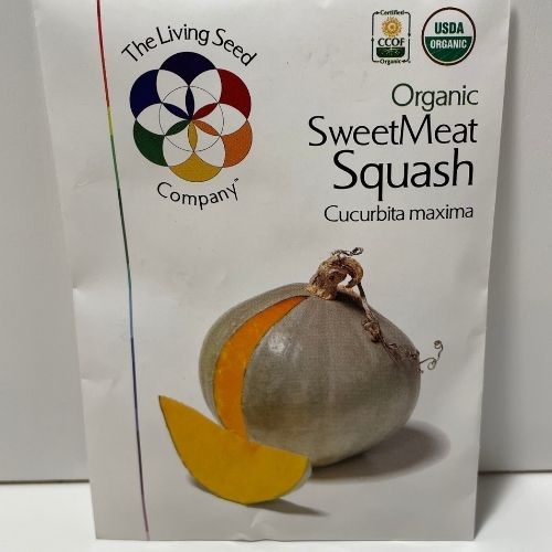 Organic Sweet Meat Winter Squash Seeds