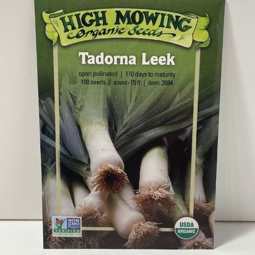 Organic Tadorna Leek Seeds