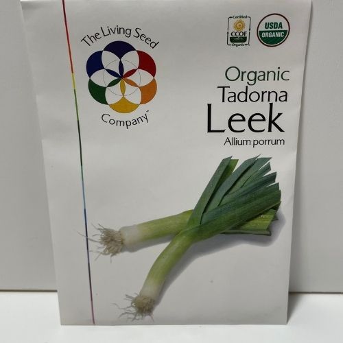 Organic Tadorna Leek Open Pollinated Seds