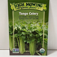 Thumbnail for Organic Tango Celery Open Pollinated Seeds