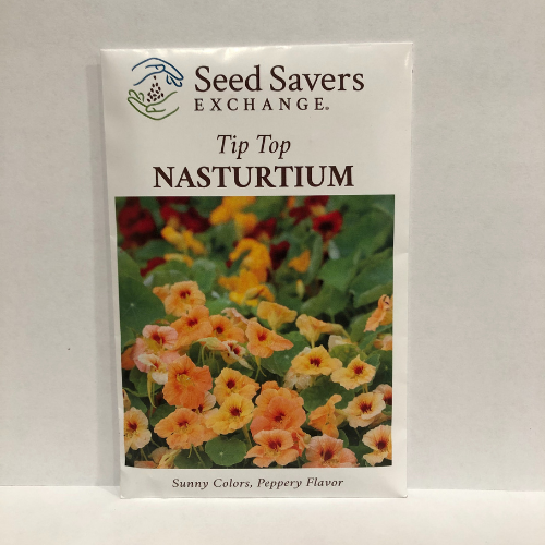 Tip Top Nasturtium Flower