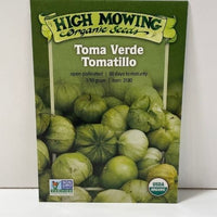 Thumbnail for Organic Toma Verde Tomatillo Open Pollinated Seeds