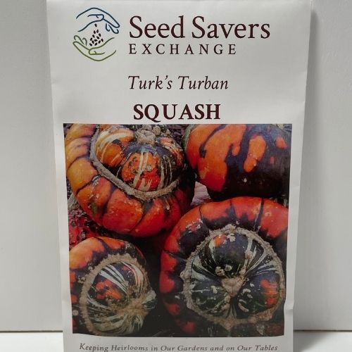 Turk's Turban Squash Heirloom Open Pollinated Seeds