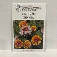 Thumbnail for Whirlygig Mix Zinnia Flower