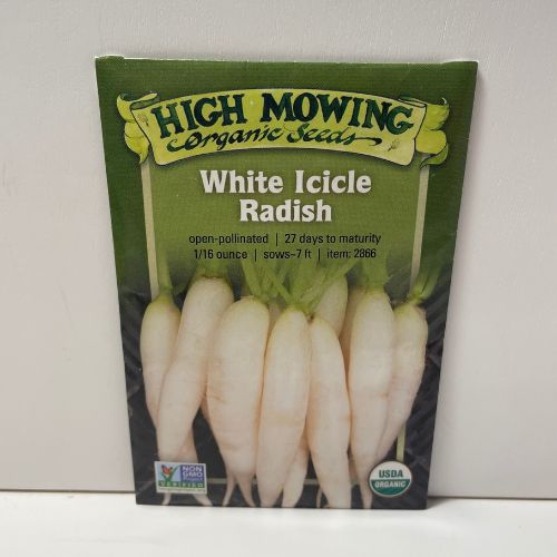 Organic White Icicle Radish
