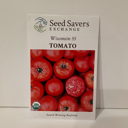 Organic Wisconsin 55 Tomato Heirloom Open Pollinated Seeds