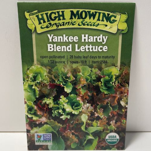 Organic Yankee Hardy Blend Lettuce Seeds