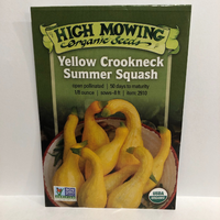 Thumbnail for Yellow Crookneck  Squash, 1700's Heirloom, Organic