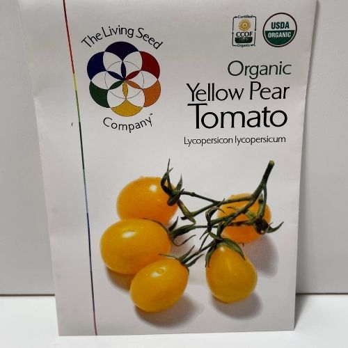 Organic Yellow Pear Heirloom Tomato Seeds