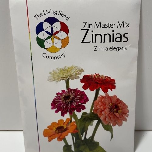 Zin Master Zinnia Open Pollinated Seeds