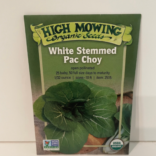 White Stemmed Pac Choy Asian Green
