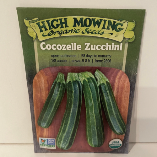 Cocozelle Zucchini, Organic